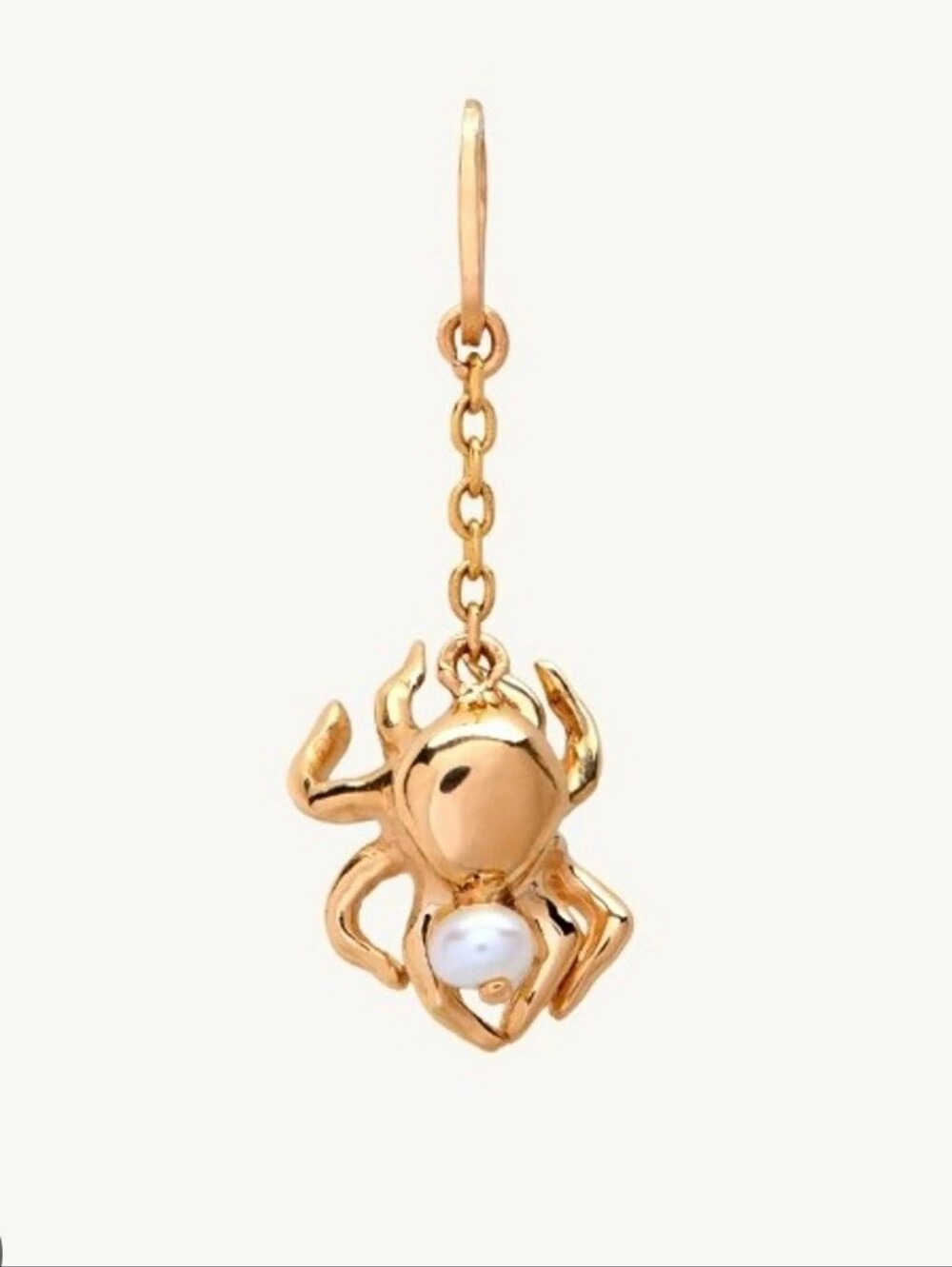 ISO Catbird Gentle Spider Gold Charm with Pearl and Catbird Vito's Bat Charm